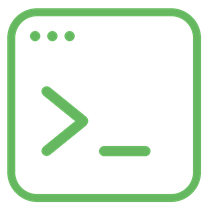 Fresh.Computer terminal mark
